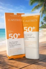 فلوئید ضد آفتاب و ضد لک بدون رنگ کسترز SPF50 حجم 50 میل - تصویر 2