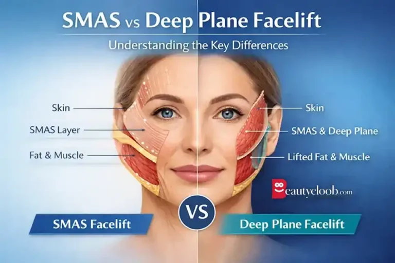 تفاوت لیفت SMAS و دیپ پلین