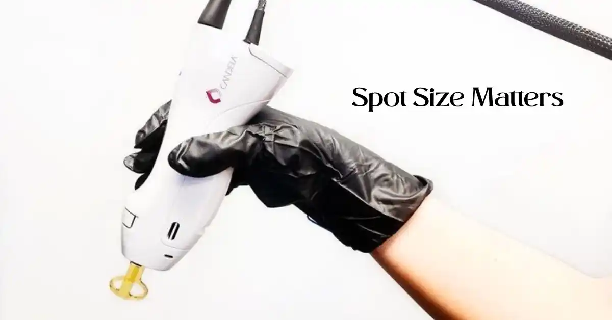 نحوه تست spot size دستگاه لیزر