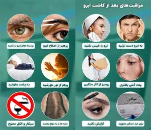کاشت ابرو به روش برداشت واحد فولیکولی