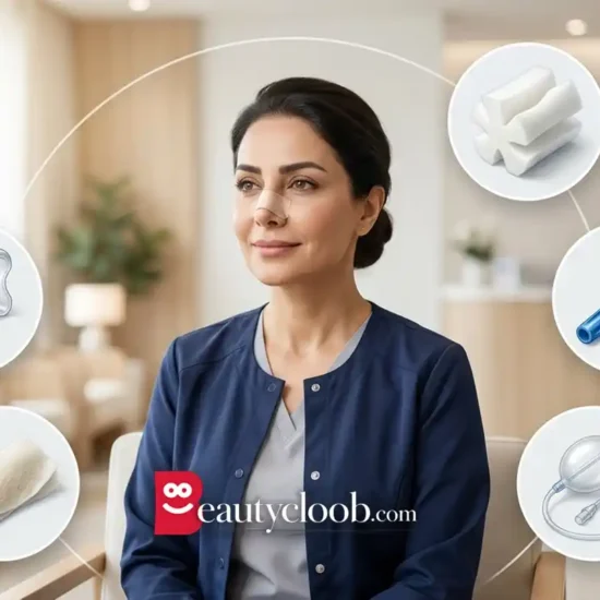 انواع تامپون های بینی