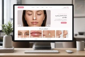 طراحی تخصصی وب‌سایت برای کلینیک‌های زیبایی