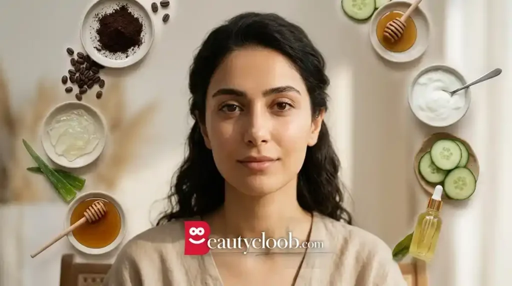 ماسک قهوه برای پف زیر چشم