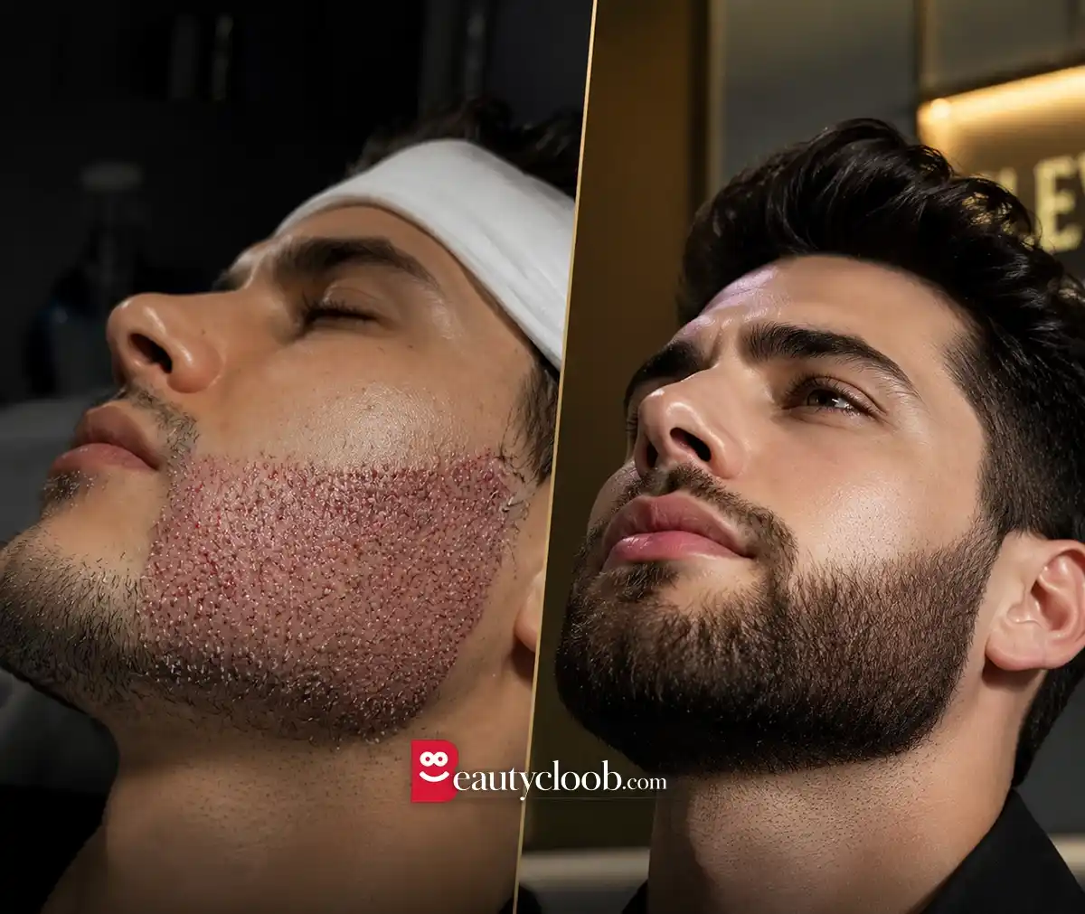کاشت ریش و سبیل