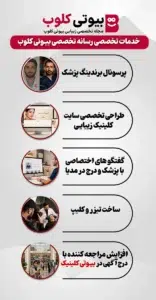 خدمات تبلیغات و برندینگ اختصاصی کلینیک های زیبایی