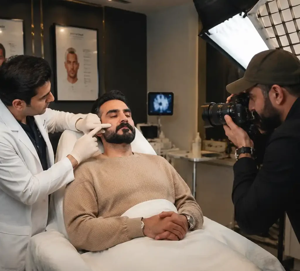 خدمات تخصصی عکاسی و فیلمبرداری کلینیک زیبایی