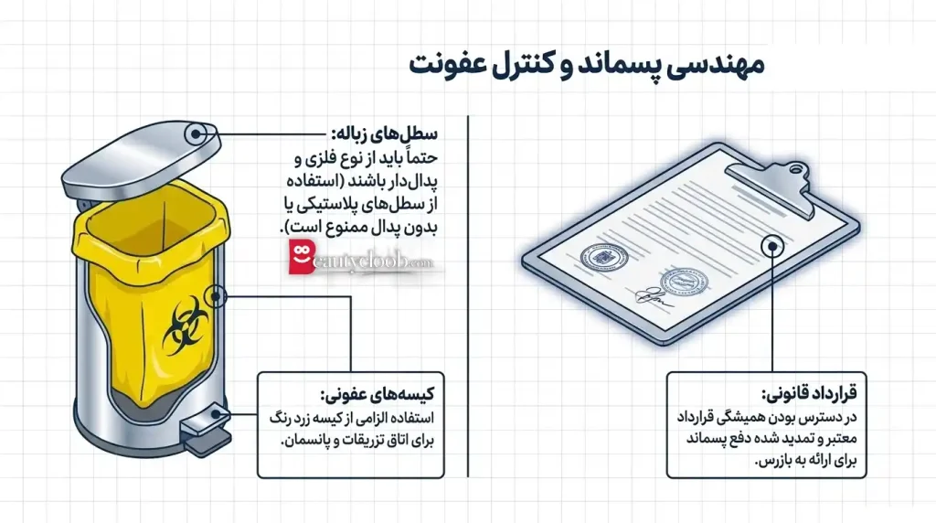 چک لیست بازرسی شبکه بهداشت در کلینیک